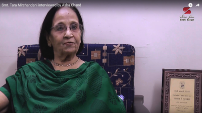 Smt. Tara Mirchandani interviewed by Asha Chand